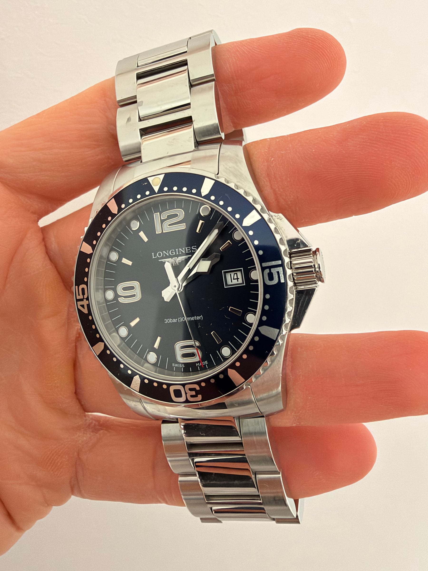 Longines HydroConquest, referința L3.740.4.96.6, poza 1